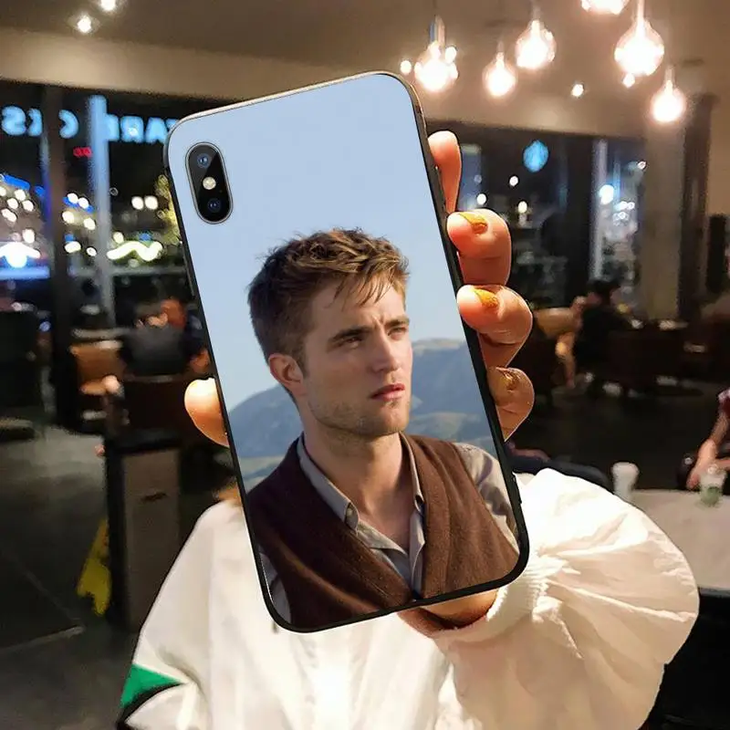 

Robert Pattinson British actors Phone Case for iPhone 11 12 pro XS MAX 8 7 6 6S Plus X 5S SE 2020 XR