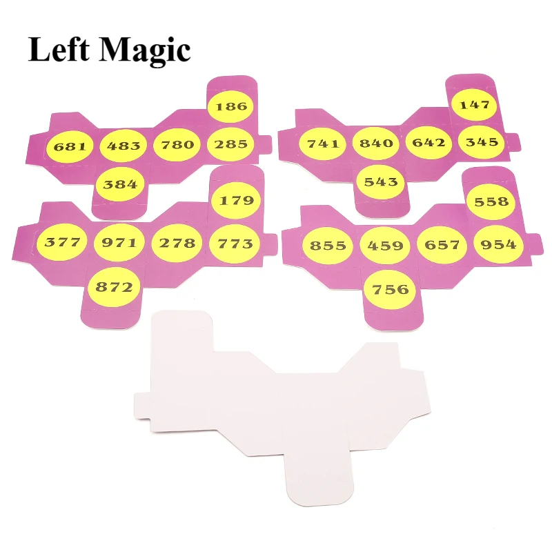 Быстрые умственные арифметические Волшебные трюки с костями магические кости