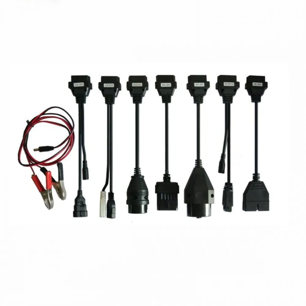 8 шт. OBD2 obd2 автомобильные кабели Адаптер для delicht vd ds150e cdp multidiag автомобильный