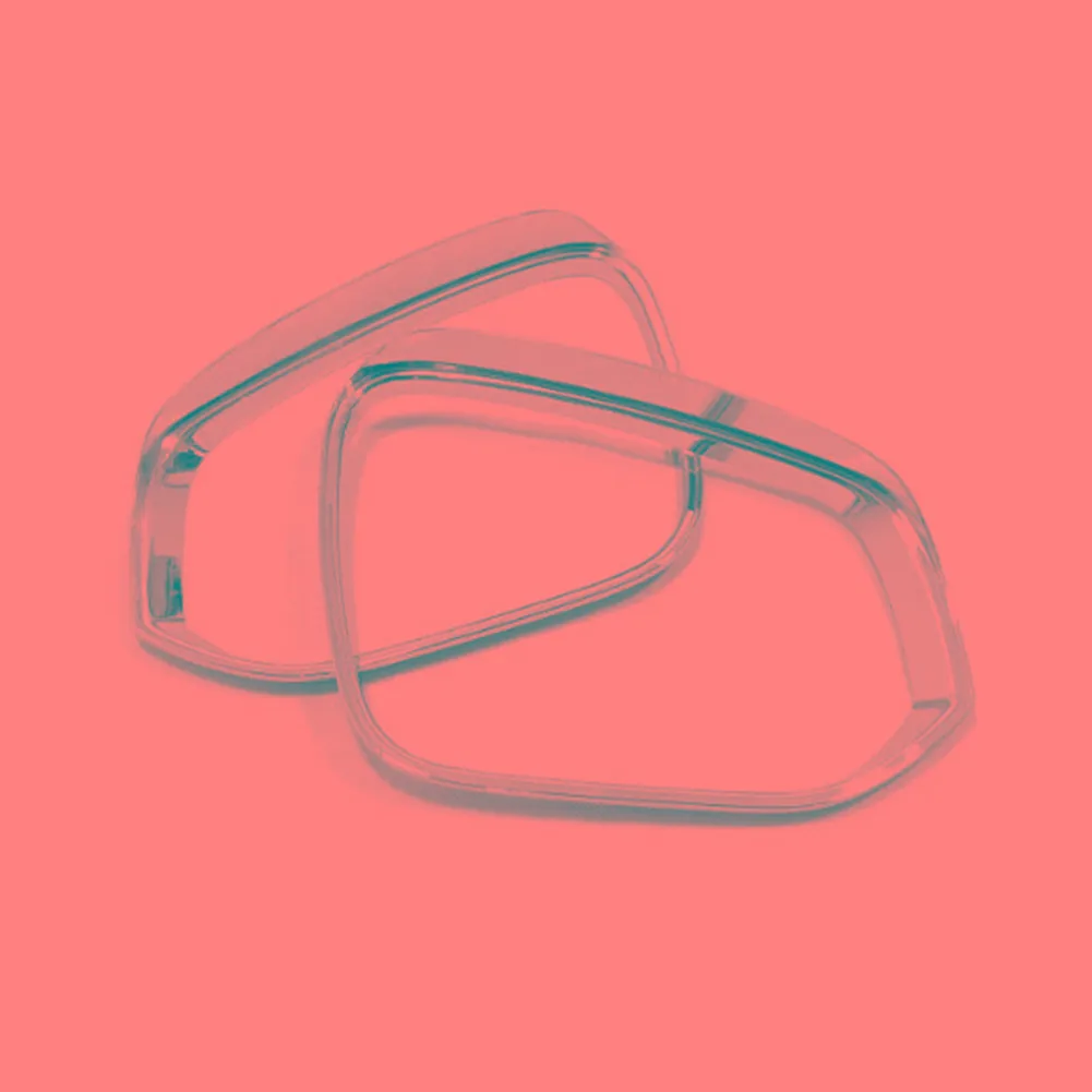

2pcs Rain Eyebrow Trim ABS Chrome Cover For Toyota Highlander 2020 2021