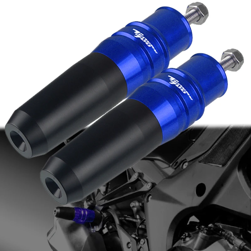 

Аксессуары для мотоциклов Yamaha TENERE 700 CNC алюминиевый выхлопной слайдер защита от удара TENERE 700 Tenere700 2019 2020 запчасти