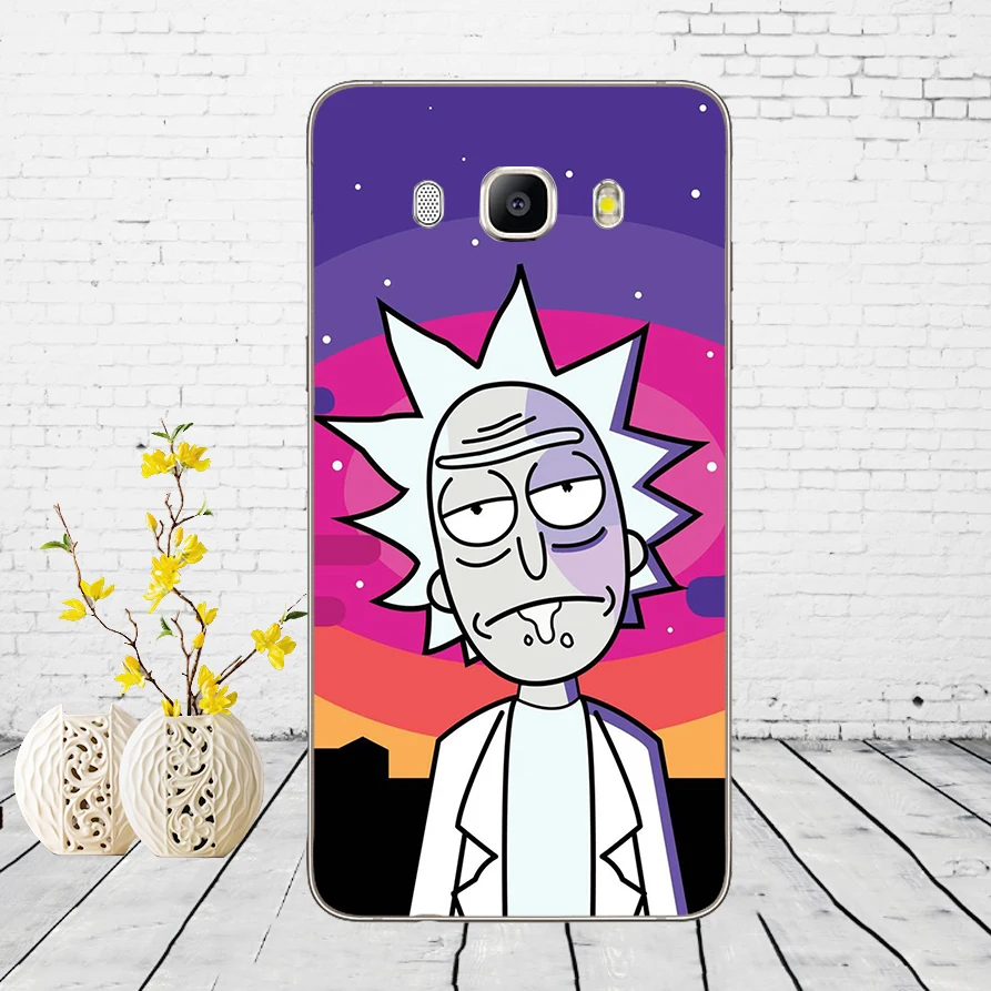 208DD Рик и Морти 02 Мягкий силиконовый чехол для Samsung Galaxy A3 a5 A6 A8 j3 j5 j7 - Цвет: 13
