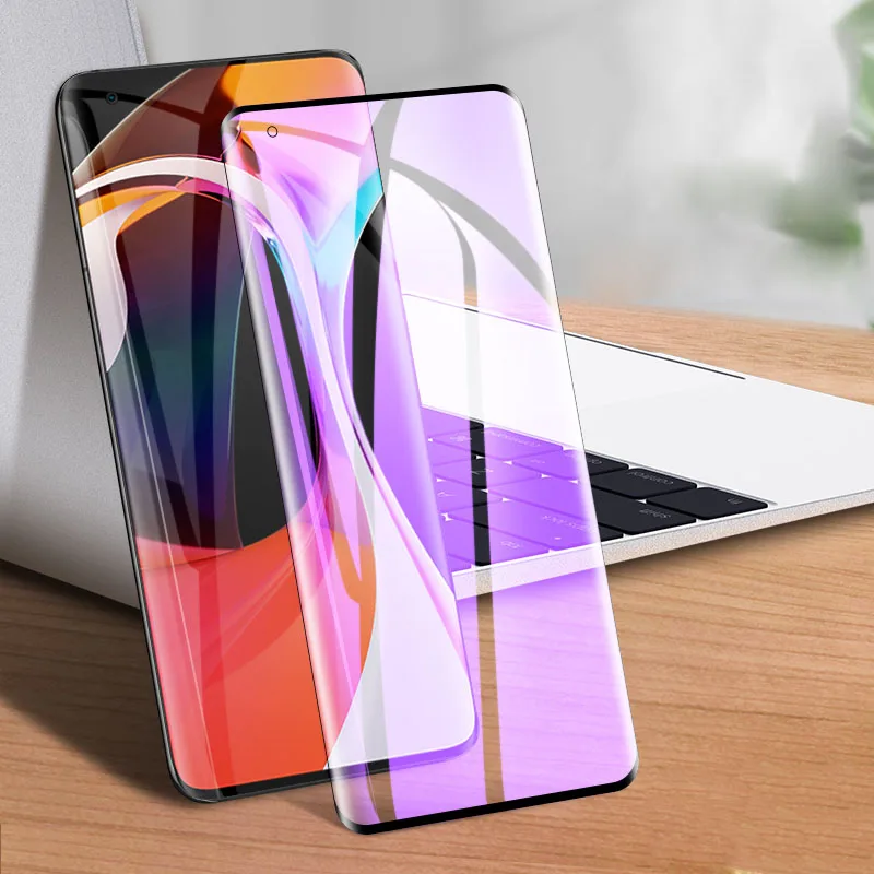 

Закаленное 3d-стекло с защитой от синего излучения для Xiaomi Mi 10 Pro CC9 Pro Note 10 Pro, изогнутая Защита экрана для Xiaomi Mi 11 Pro 11 Ultra, стекло