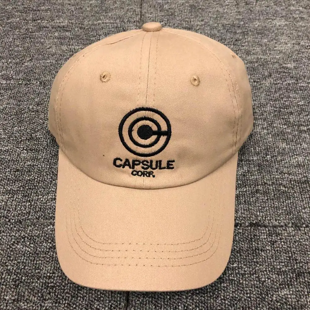 High Quality DRAGON BALL CAPSULE Snapback Cap Cotton Baseball For Men Women Hip Hop Dad Hat Bone Garros Dropshipping | Спорт и