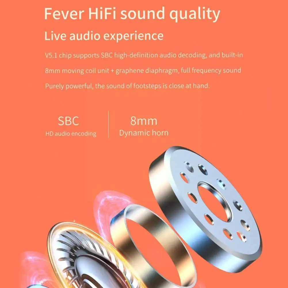 

S9 Bluetooth 5.1 Wireless In-Ear Stereo Earphones Earbuds For Iphone 13 12 12promax For Xiaomi Samsung Q6P5