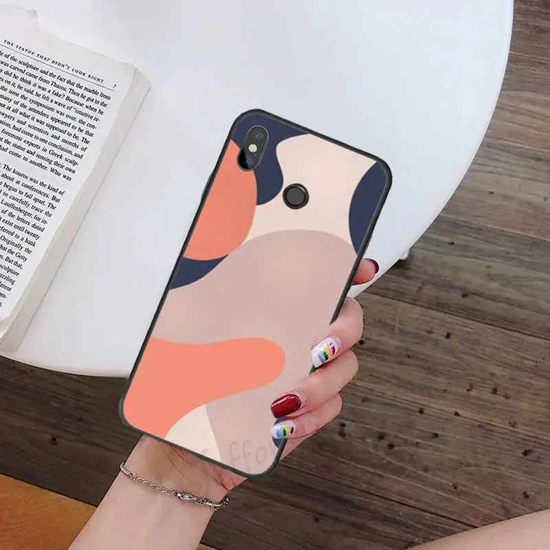 

Art Retro Abstract Geometry Phone Case For Xiaomi Redmi note 7 8 9 t k30 max3 9 s 10 pro lite