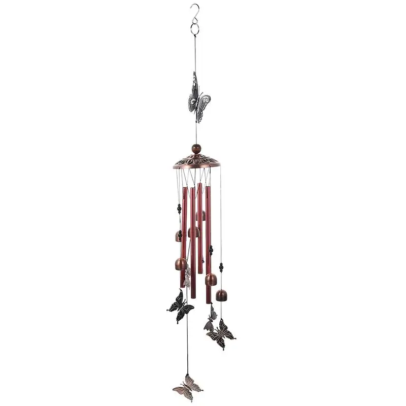 

1Pc Retro Style Wind Chime Pendant Bell Hanging Decor Iron Wind Bell Home Decor