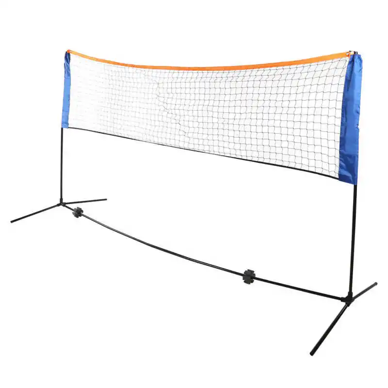 Сетка для бадминтона регулируемая теннисная сетка портативная складная