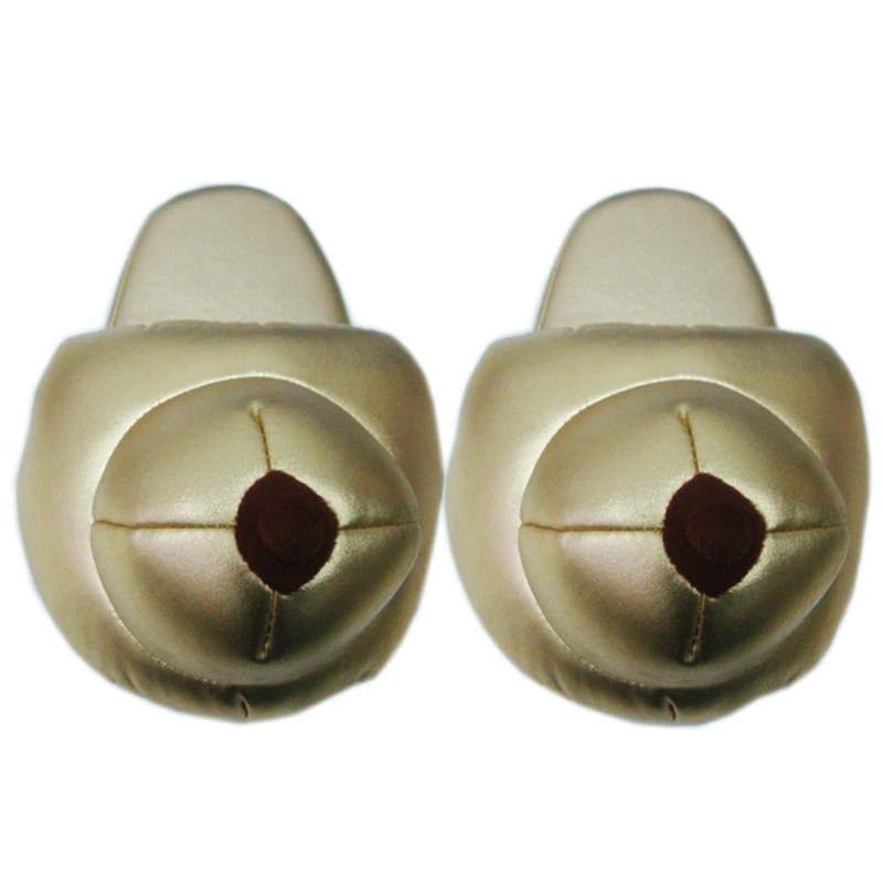 Новые Домашние тапочки унисекс с пенисом женские домашние забавные для груди