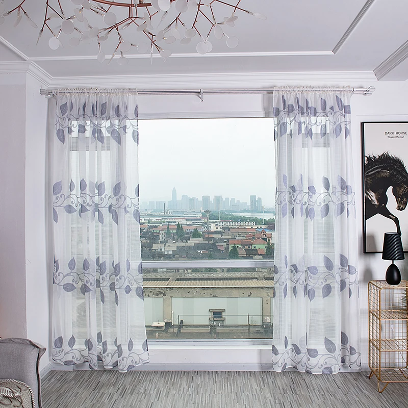 2020 новый современный стиль 2 шт листья Терри срезанные цветы прозрачная