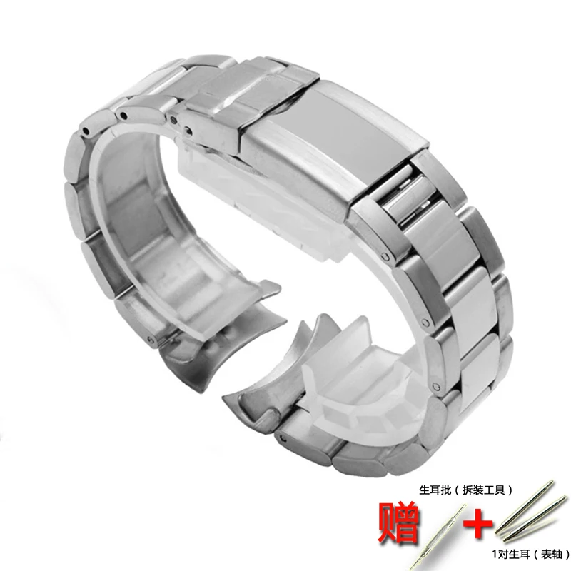 Watch accessories 20MM suitable for Rolex yacht strap male Daytona stainless steel waterproof business stainless steel strap