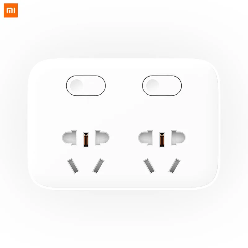 Оригинальный Xiaomi power Strip 2 розетки отдельных переключателя конвертер портативный