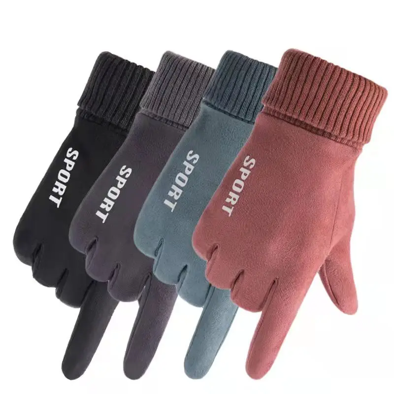 

Winter Warm Gloves Skiing Snowboard Motorcycle Riding Mitten Non-slip Full Finger Gloves Touchscreen Gloves for Men and Women