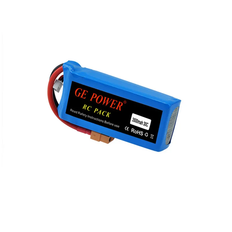 GE 2S 7 4 V 3500MAH 3S 11 1 30C Lipo батарея T Plug XT60 разъем для радиоуправляемого дрона