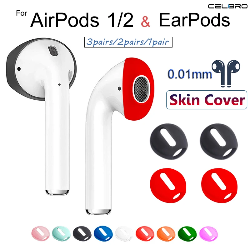 Чехлы для наушников Airpods 1 2 силиконовый защитный чехол Xiaomi Air2s Huawei Freebuds 3