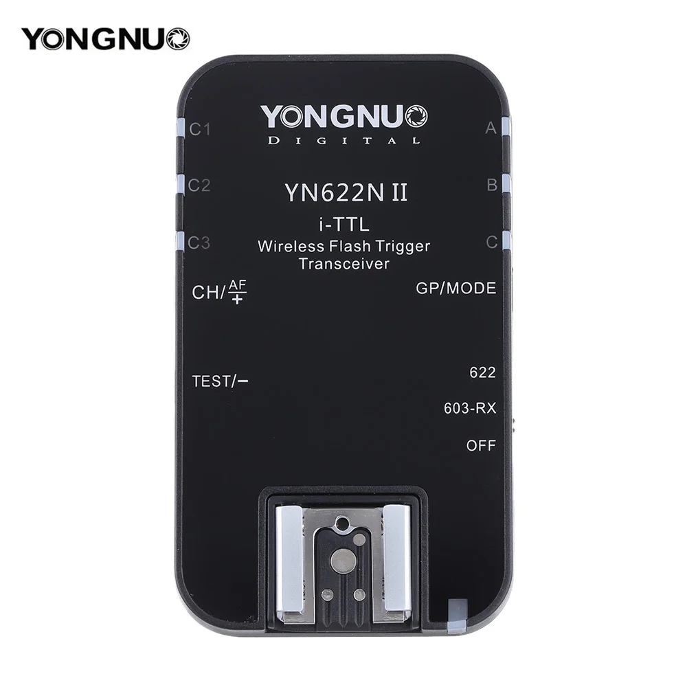 YONGNUO YN622N II 2.4G Wireless i-TTL Flash Trigger Receiver Transmitter Transceiver for Nikon D70 D80 D90 D200 D300 D600 Camera |