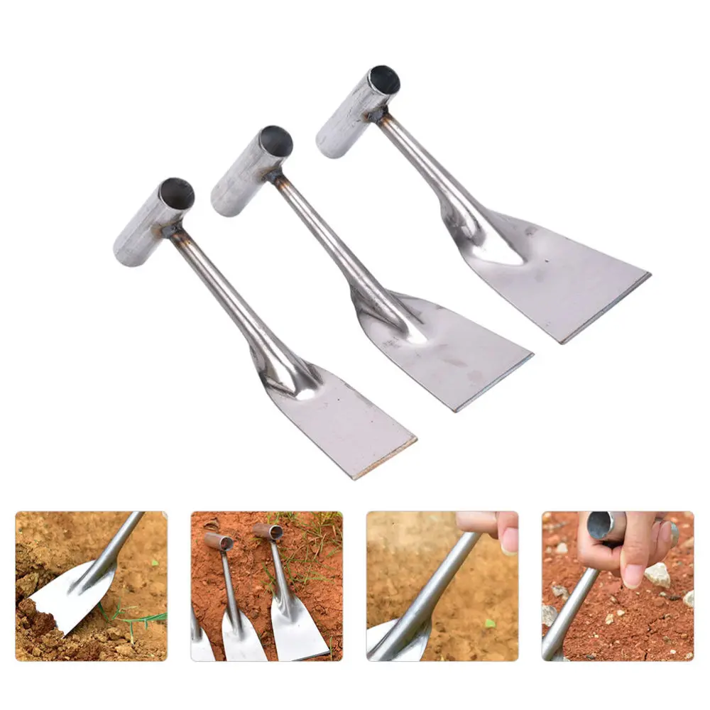 

3pcs Gardening Shovels Transplanting Shovel Hand Weeder Tool Weeding Tools