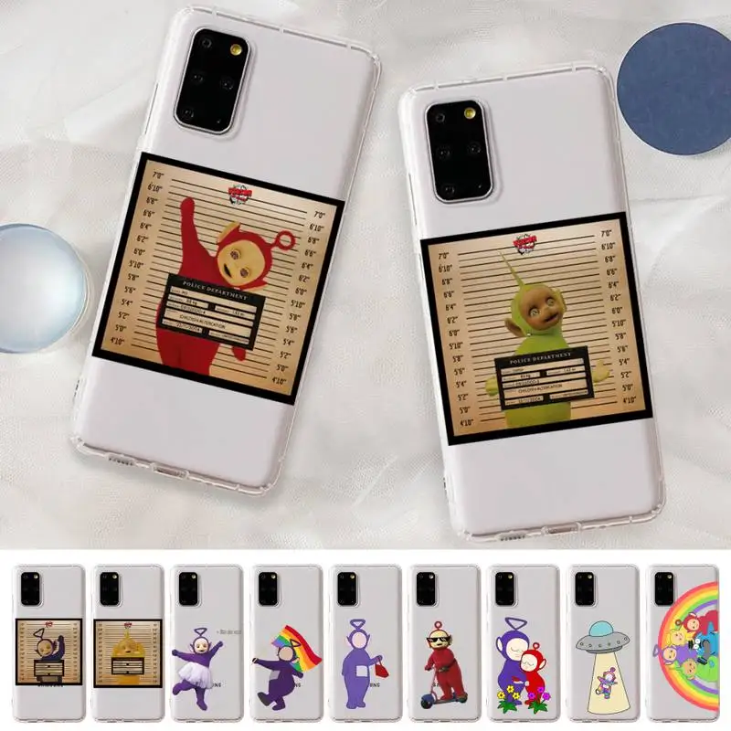 

FHNBLJ Teletubbie Phone Case For Samsung A 10 20 30 50s 70 51 52 71 4g 12 31 21 31 S 20 21 plus Ultra