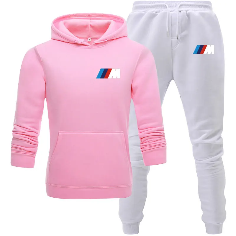 

New Autumn Winter Men's Sets hoodies+Pants Harajuku Sport Suits Casual Men/Women Sweatshirts Tracksuit 2020 Brand Sportswear