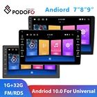 Автомагнитола Podofo, 2 Din, Android 10,0, GPS, 7 дюймов, 8 дюймов, 9 дюймов