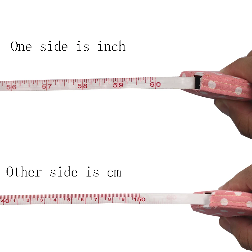 60 дюймов выдвижной MeasureT ape тела измерить линейкой обшитая тканью линейка