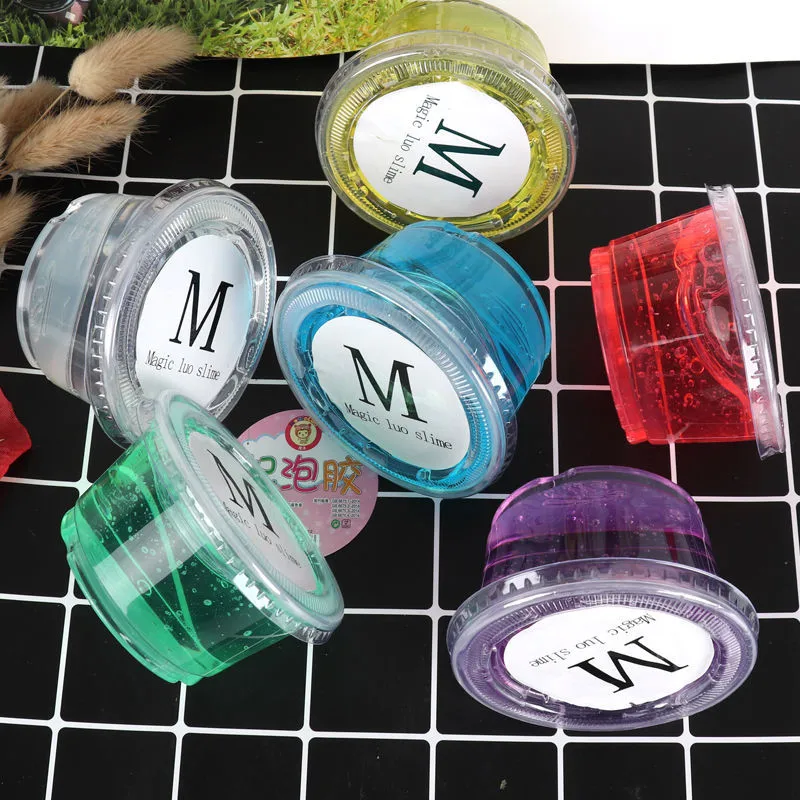110 мл Хрустальный слайм шар пушистая DIY полимерная глина супер светильник кие