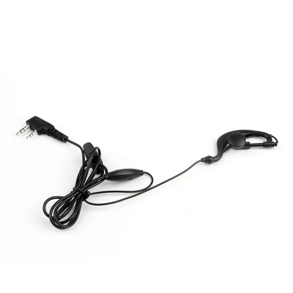 Artudatech гарнитура Mic 2Pin PTT для Baofeng UV 5R 888S QUANSHENG TG UV2 радио UV5R UV.5R аксессуары