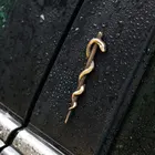 Автомобильная наклейка эмблема значок звезда жизни 3D хромированная металлическая лампа 3 цвета тюнинг Мотоцикл Авто Аксессуары украшение автомобиля