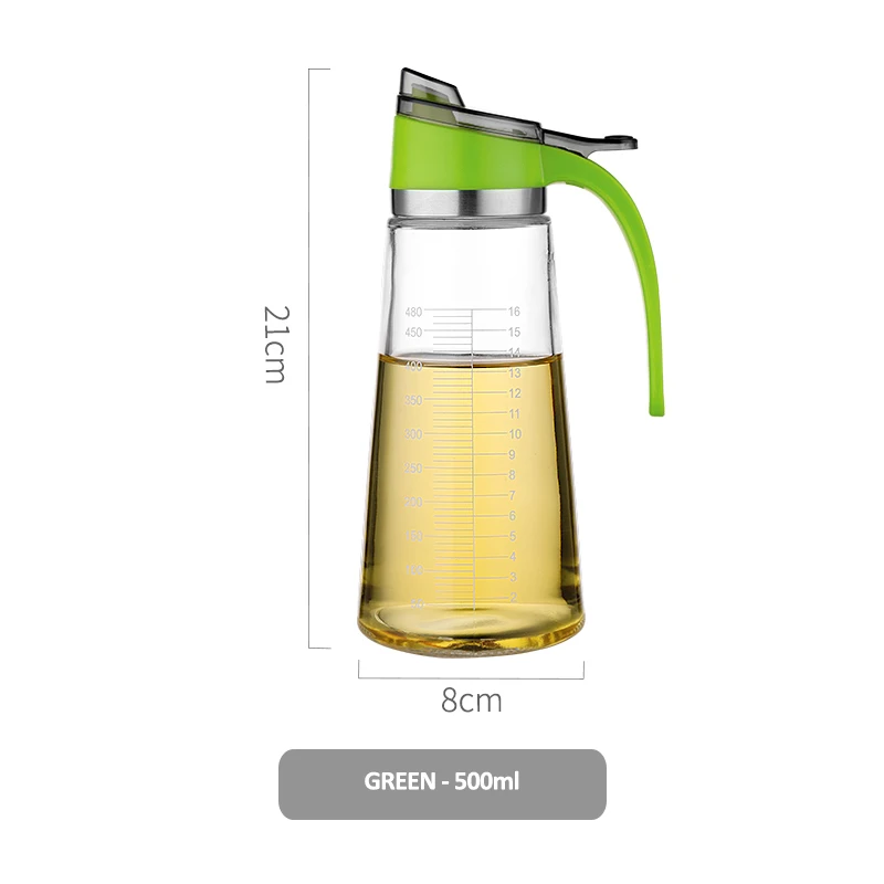 Бутылка для оливкового масла из армированного стекла 500 мл контейнер уксуса