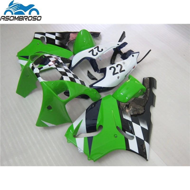 

Лучшая цена, комплект обтекателей для мотоцикла Kawasaki Ninja ZX7R 1996-2003, белый, зеленый, черный комплект zx7r 96 97 98 99 00 01 02 03 HG31