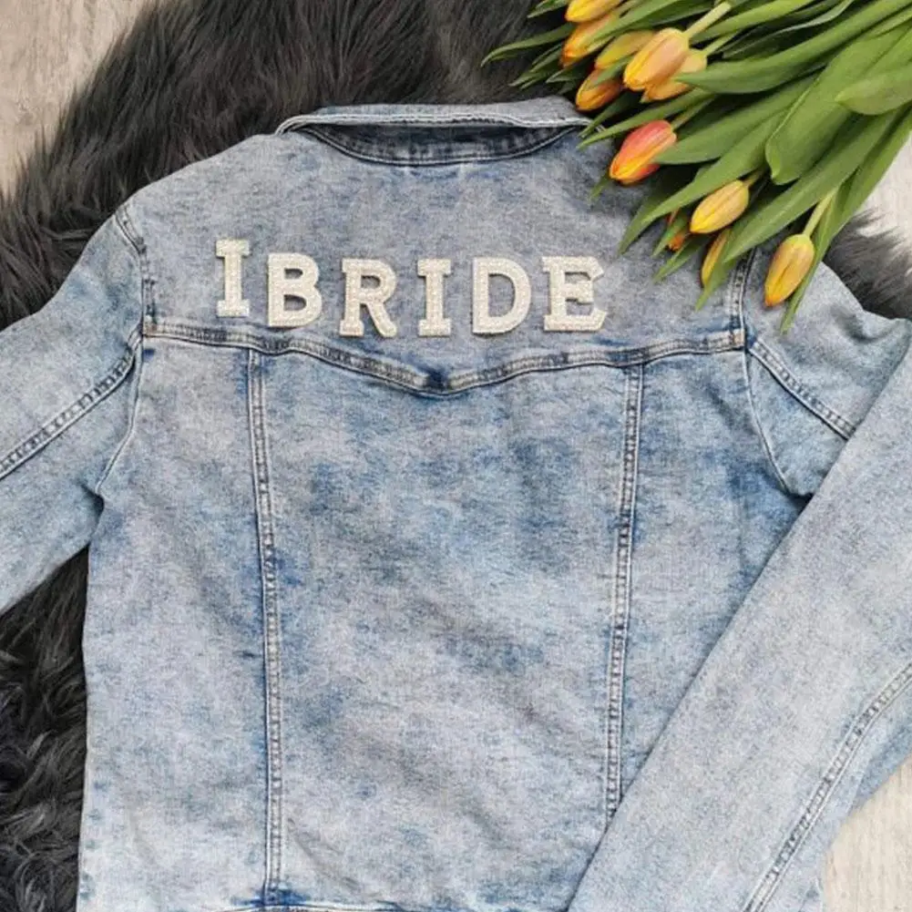 1pc White Pearl Letter Cloth Stickers Rhinestone Sparkle A-Z Alphabet Embroidery Sticker Handmade Patches On Clothes Supplies | Дом и сад