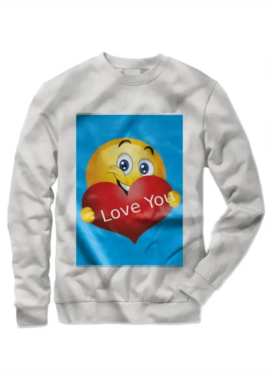 Свитшот Эмодзи - Emoji № 9 | Женская одежда