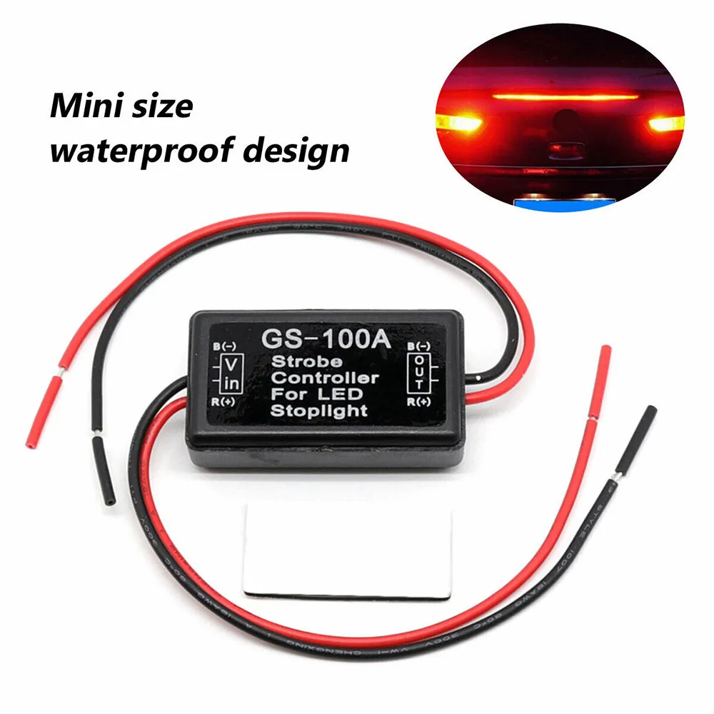

Short Circuit Protection Light Module Controller Stop Flasher Strobe Tanks 1 Pc 12V