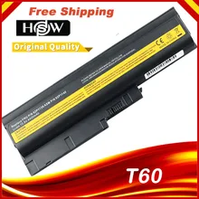 5200mAh Battery for IBM Lenovo ThinkPad R60 R60e R61 R61e R61i T60 T60p T61 T61p R500 T500 W500 SL400 SL500 SL300