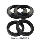 Пылезащитное уплотнение для передней вилки мотоцикла, для Honda XR250R, VT750, VT1100, Suzuki VZ400, VZ800