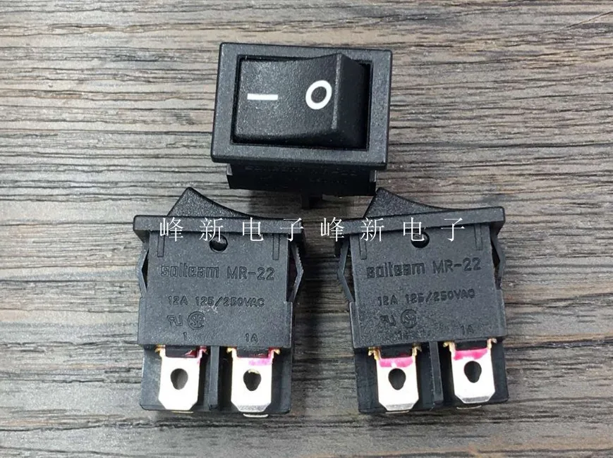 

5pcs Тайвань MR-22 кулисный переключатель корабль-комплекты одежды из 2-х механизм управления люминисцентными лампами 4 фута переключатель 12A 250V постоянное напряжение переключатель кулисный переключатель