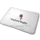 Коврик для регби-Англии в виде Розы, Противоскользящий коврик для входной двери в спальню, Спортивная команда по регби, футболу, флаг, патриотическая игра