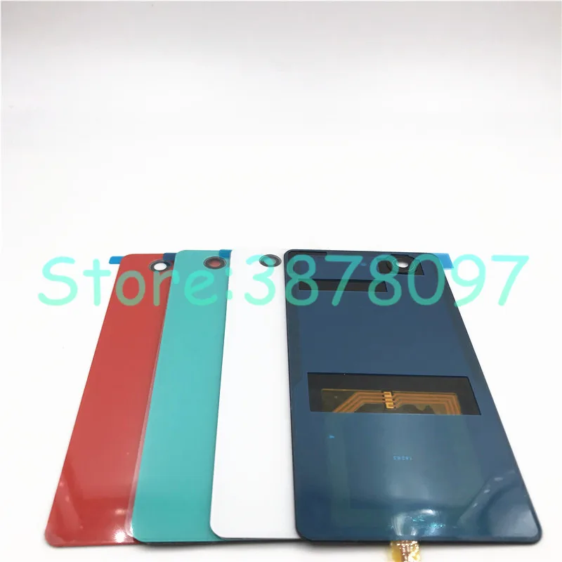 Стеклянная Крышка батарейного отсека для Z3Mini сменная задняя крышка Sony Xperia Z3 Compact