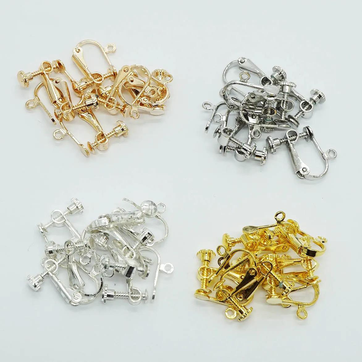 10 шт./лот французский зажим для винта DIY ручной работы маркировка ювелирных