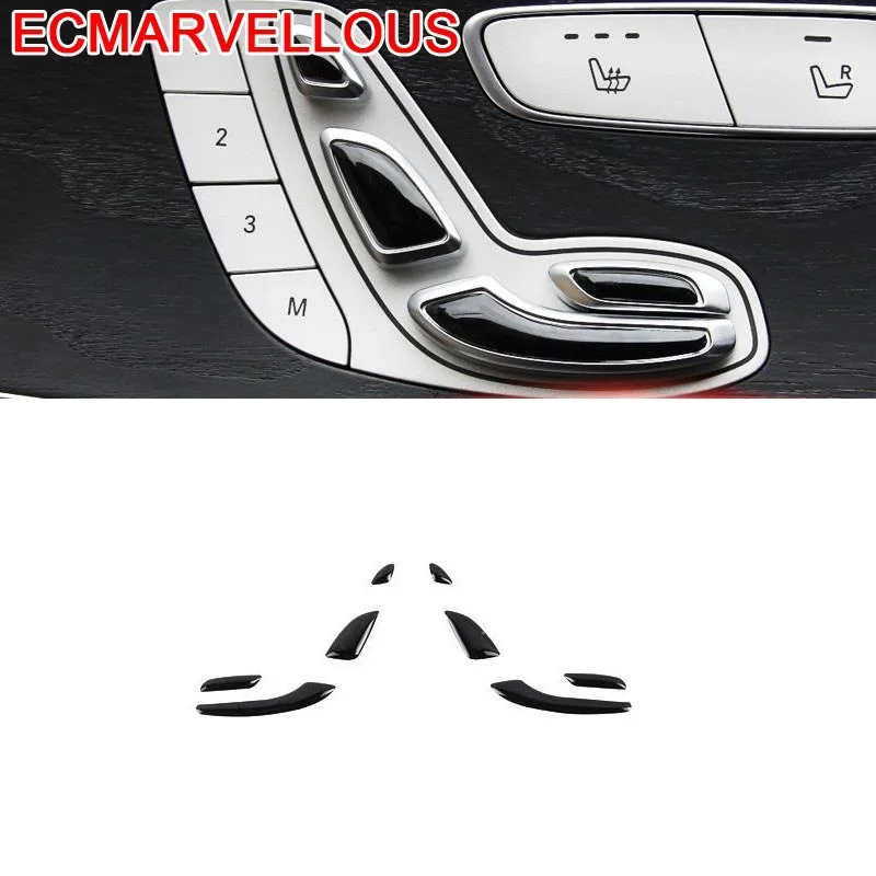 Авто Кнопка сиденья автомобильный хром модифицированный Стайлинг чехлы Защита