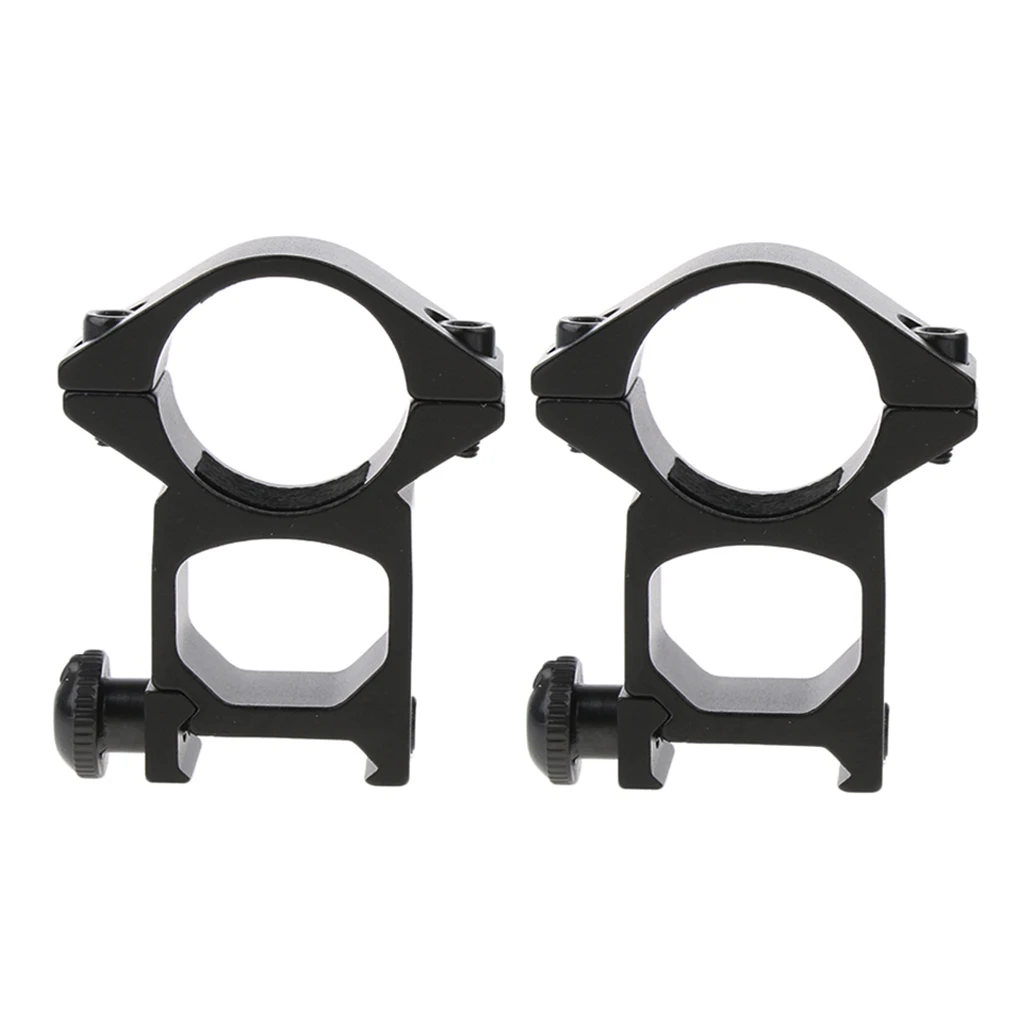 

1" High Profile Scope Rings 20mm Weaver Dovetail Rail Mount Adapter 25.4mm