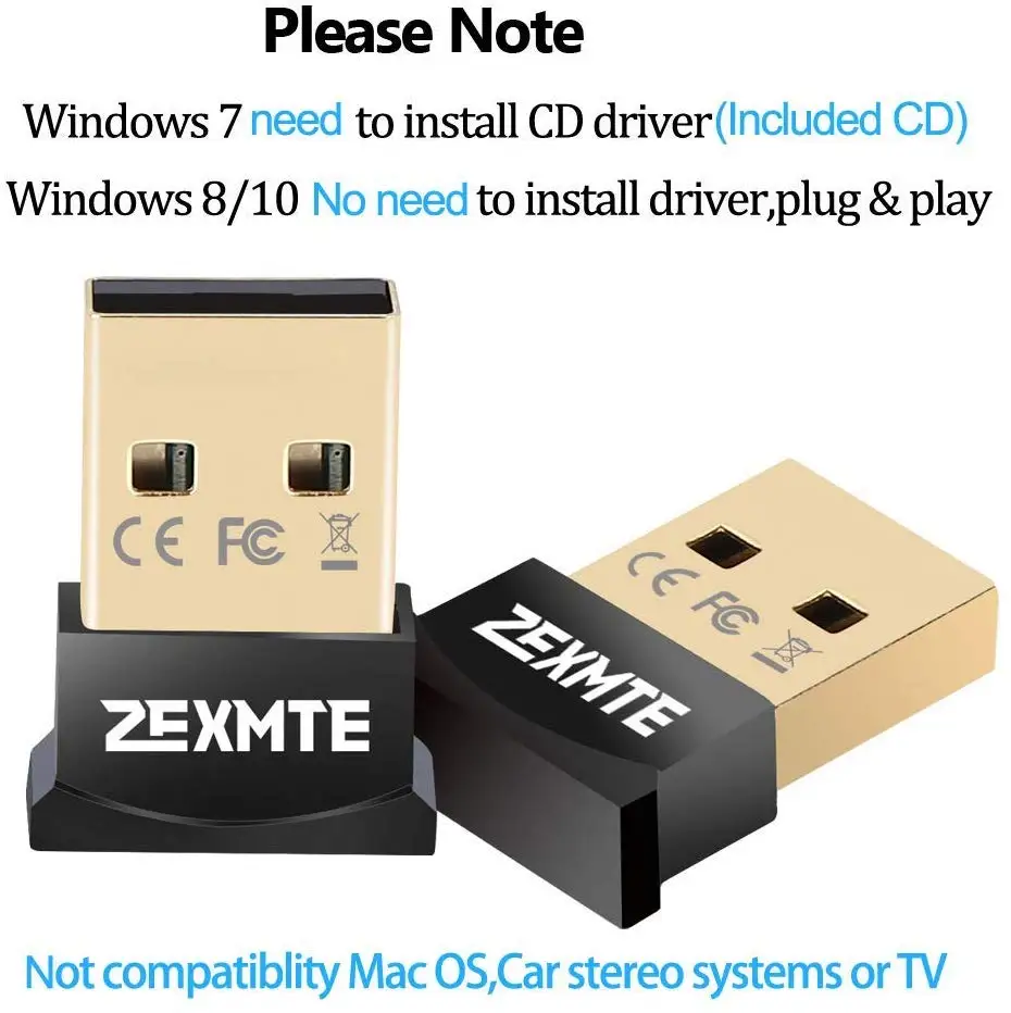 USB Bluetooth адаптер Zexmte CSR 4 0 для windows 10/8/7/Visa/XP|Адаптеры и брелки USB/Bluetooth| |
