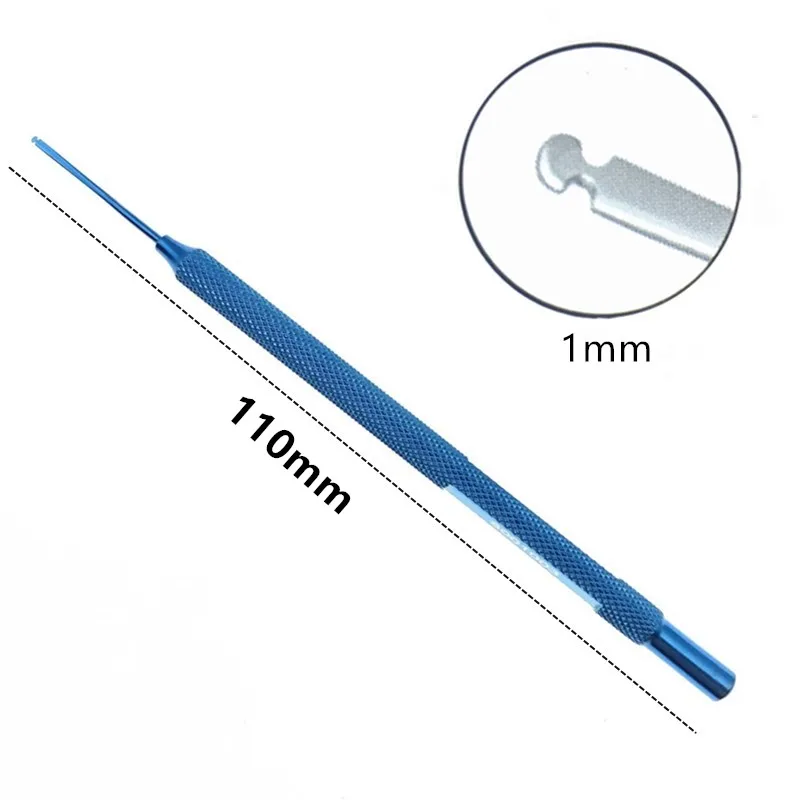 1 шт. шпатель с титановым каркасом офтальмологический хирургический