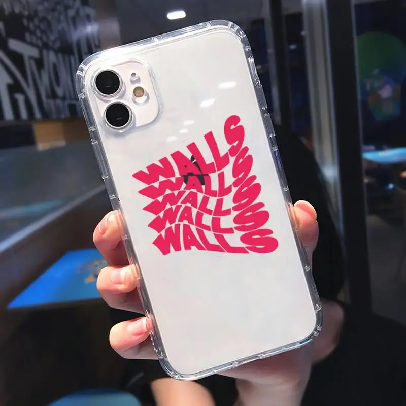 

One Direction butterfly smile star Phone Case For iphone 12 11 XR XS pro Max Mini plus Soft Transparent Shell Cover Funda