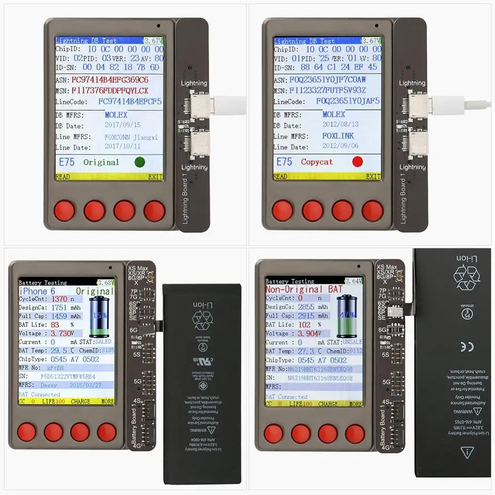 Диагностический инструмент DIYFIX для iPhone iWatch Android iPad|Наборы ручных инструментов| |
