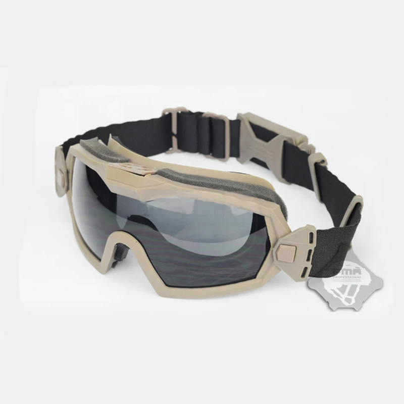 

FMA LPG01BK12-2R Adjustable Regulator Glasses w/ Fan Goggle Anti-fog Dust Lenses Updated Version 1029