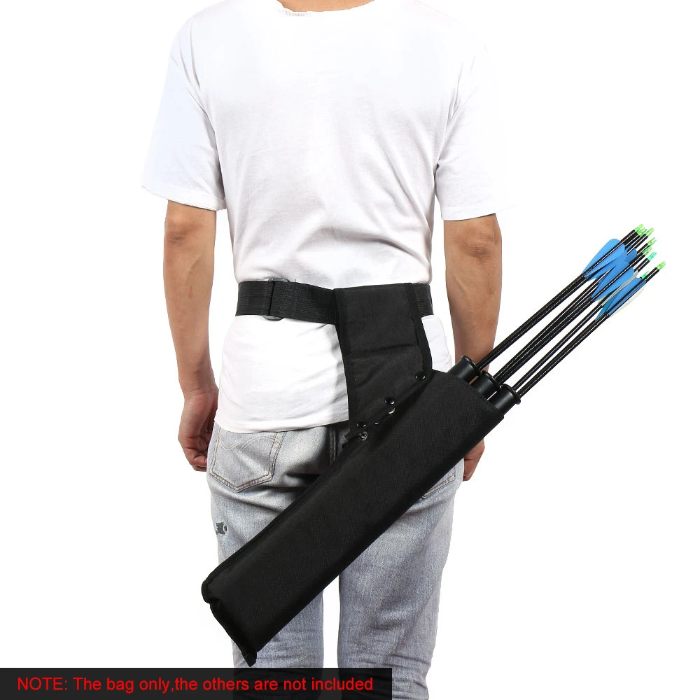 

Multifunction Archery Arrow Case Carrier Quiver Tube 3 Tubes Arrow Quiver Tube Arrow Holder for Back Waist Hunting Accessories
