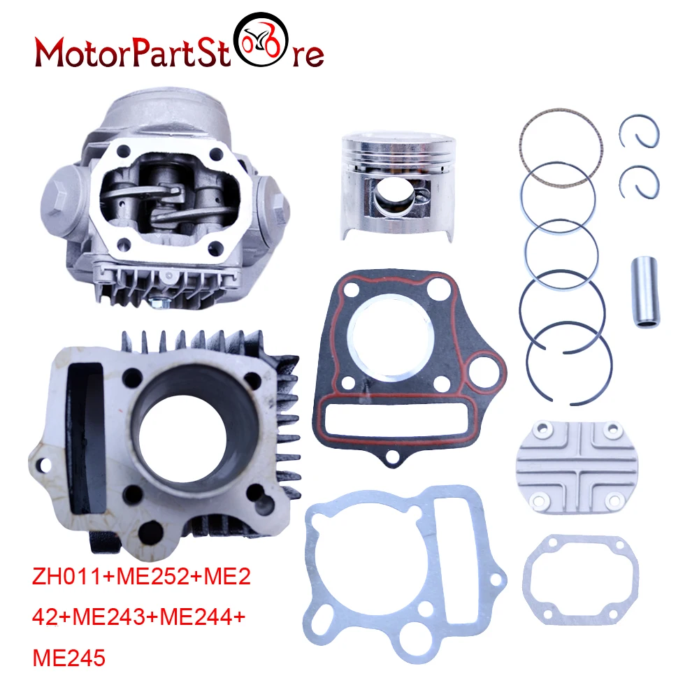 Поршень мотоциклетного цилиндра для Honda ATC70 CT70 C70 TRX70 90 CRF70 DAX70 ST70 XR70 70CC CL70 XL70 SL70 ATV 47