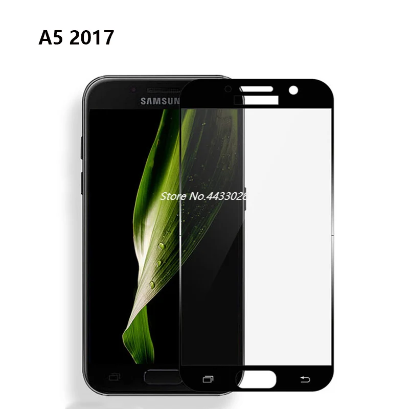 Защитное стекло закаленное для SAMSUNG A3 A5 A7 2016 2017 2018 A310 A510 A710 A320 A520 A720|Защитные стёкла