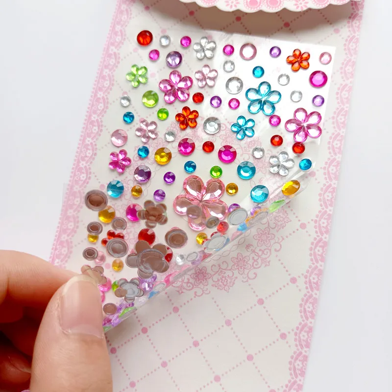 

New Material Disposable Shiny Beautiful Face Body Diamond Paste Eye Makeup Halloween Party